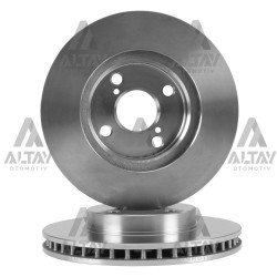 FREN DISKI COROLLA 02-06 BENZINLI / VERSO 03-06 / PRIUS 04-06 / ÖN HAVALI 255-4 (SET) FREN DISKI COROLLA 02-06 BENZINLI / VERSO 03-06 / PRIUS 04-06 / ÖN HAVALI 255-4 (SET)